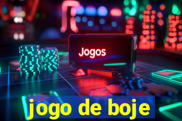 jogo de boje